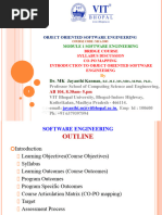 Software Engineering - OOSE MCA2005 - Bridge Course COs POs - Syllabus Mapping