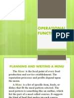 Operational Function