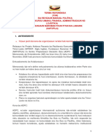 Terms of Reference - Revizaun Politika HR-Finansa No Admin+Log - NAFOFILA - TETUM - Final