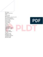 PLDT TOOLS and Equipment 1