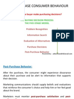 Understanding Post Purchase Behavior | PDF | Customer Satisfaction ...