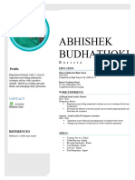 CV Abhishek Budhathoki