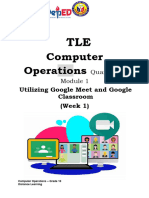 Tle - Ict10 - PC Operations Ncii - Q1 - Module 1 - Week1