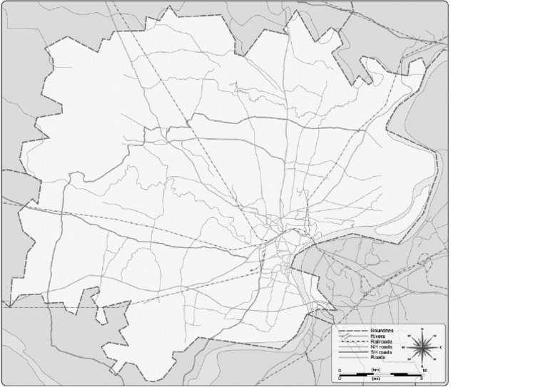 Natural Resources Varanasi Map | PDF