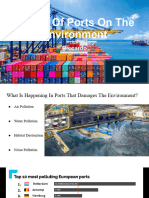 Impact of Ports On The Environment