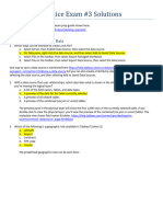 Specialist Practice Exam 3 Solutions