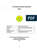 Rps Analisis Data Kualitatif