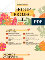 Beige Colorful Group Project Presentation