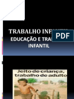 Educacao e Trabalho Infantil