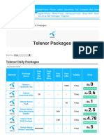 Telenor Packages: Mobile-Phone - PK