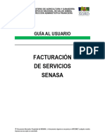 Facturacion de Servicios SENASA