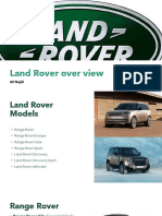 Land Rover by Ali.