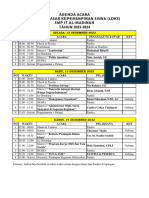 Agenda Acara LDKS SMP