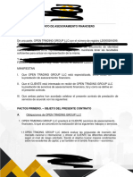 Contrato de Asesoramiento