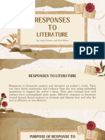 Responses To Literature