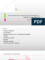 UT 10. Determinaciones Bioquímicas Indicadas en Estudios Especiales (I) Presentación