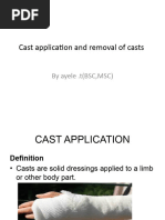 Cast Application Procedure Checklist | PDF