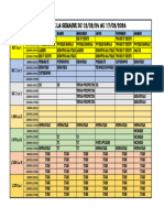 Geologie - Horaire Du 12.02 Au 17.02.24