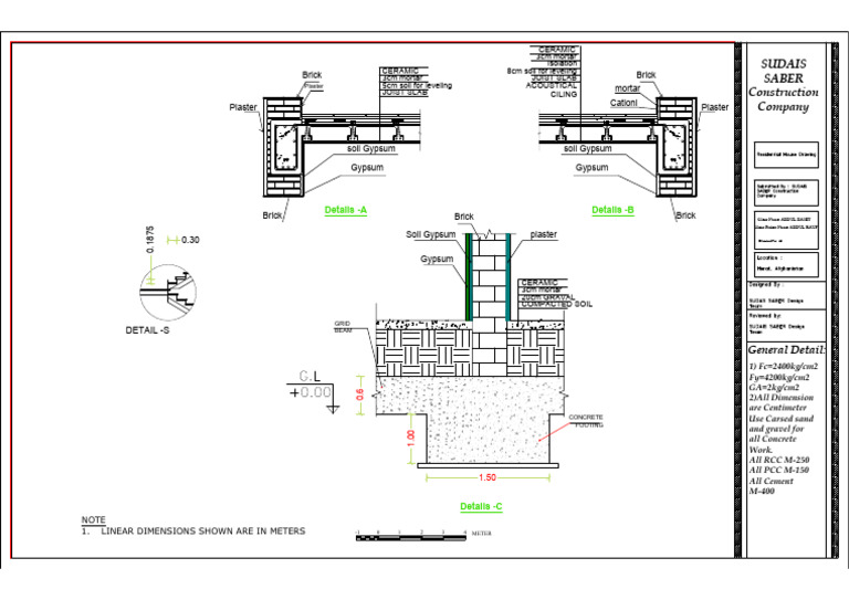 Construction Material Specifications and Details | PDF | Mortar ...