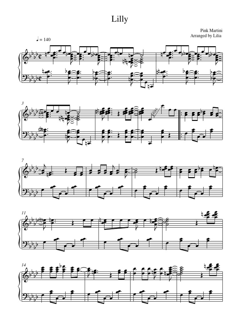 Pink martini lilly sheetmusic365 pdf