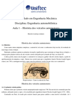 Aula 1 - História Dos Veículos Automotores