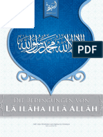 Bedingungen Von La Ilaha Illa ALLAH