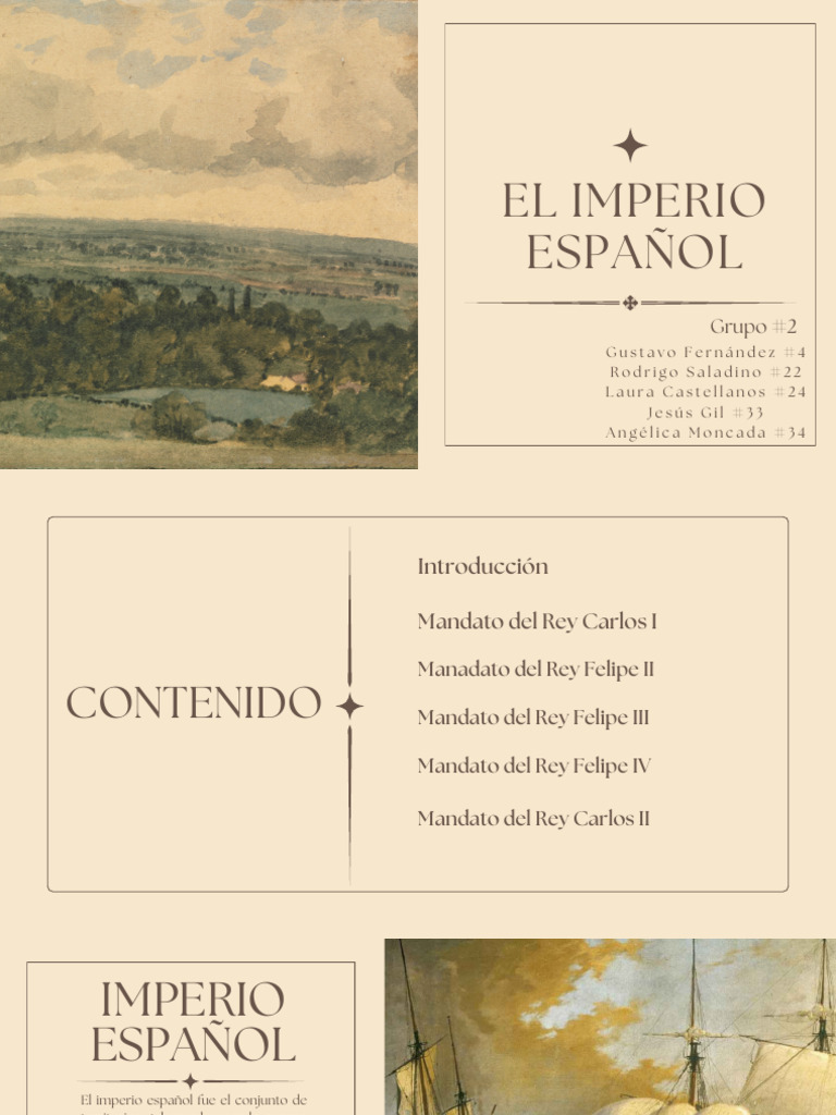 Historia del Imperio Español | PDF | Imperio español | Santo Imperio Romano