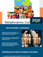 Trabalho de Sociologia Relativismo Cultural