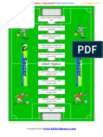 Giving Advice Using Should Football Game Board Template