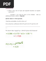 Logistic Regression Example Illustrated