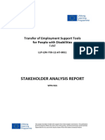 wp4 n21-01 Stakeholder Analysis Report