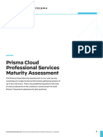 Prisma Cloud Maturity Assessment