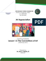 Art Appreciation Learning Materials 3 2