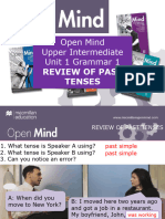 Open Mind Upper Intermediate Unit 01 Grammar 1