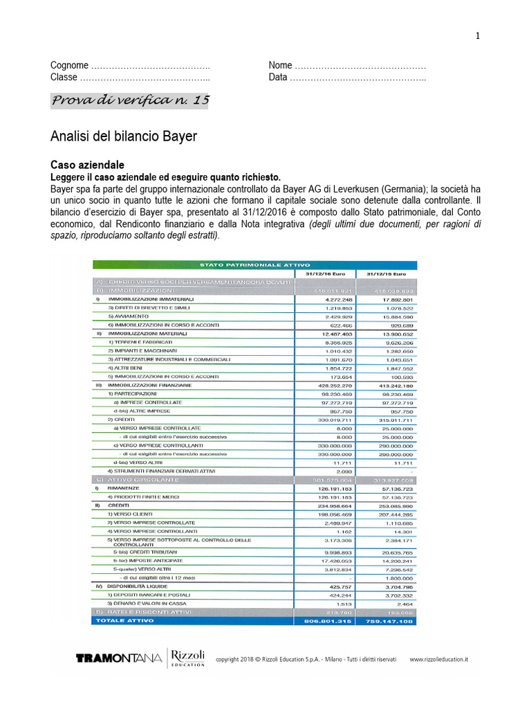 Prova 15 | PDF