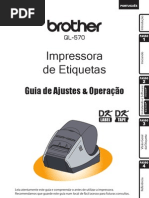 QL-570 Manual Português
