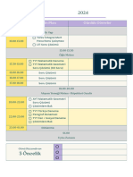 Daily Planner Doc in Pastel Purple Pastel Yellow Teal Fun Patterns Illustrations Style