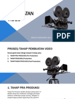 Materi 2 Videografi, Tahap Pembuatan Video