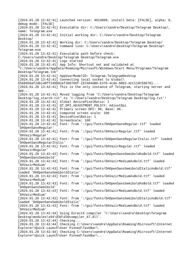 Telegram PDF Microsoft Windows System Software