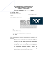 TDI Complaint - 23 01 2013 As Edited On 28.01.13