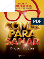 Comer para Sanar (Spanish Editi - Doctor Bayter
