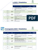 Cronograma Presencial