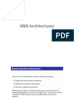 ANN Architectures