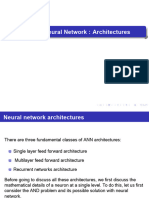 ANN Architectures