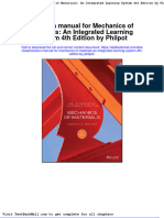 Full Solution Manual For Mechanics of Materials An Integrated Learning System 4Th Edition by Philpot PDF Docx Full Chapter Chapter