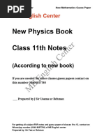 New Physics Book Notes-1