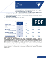 Résultats de L'exercice 2022 - Vicat