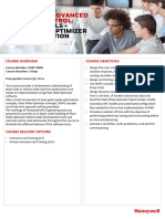 HAPC 0008 Honeywell Advanced Process Control Fundamentals Plant Wide Optimizer Implementation