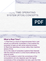 RTOS Concepts