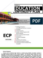 School Education Continutiy Plan